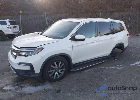 2019 Honda Pilot Ex-L z USA, uszkodzony, nr VIN 5FNYF6H59KB068872
